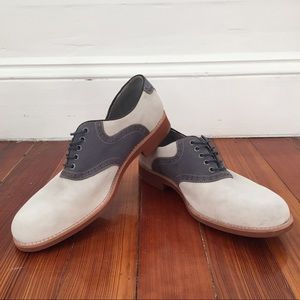 Johnston & Murphy Sheepskin Saddle Shoes